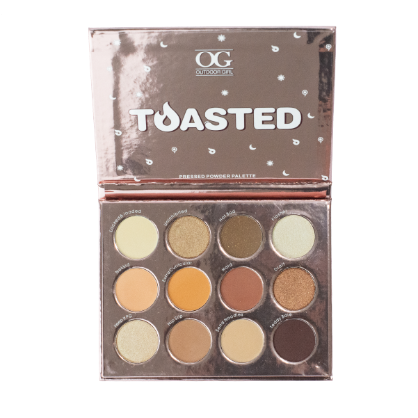 Paleta de Sombras Toasted X12