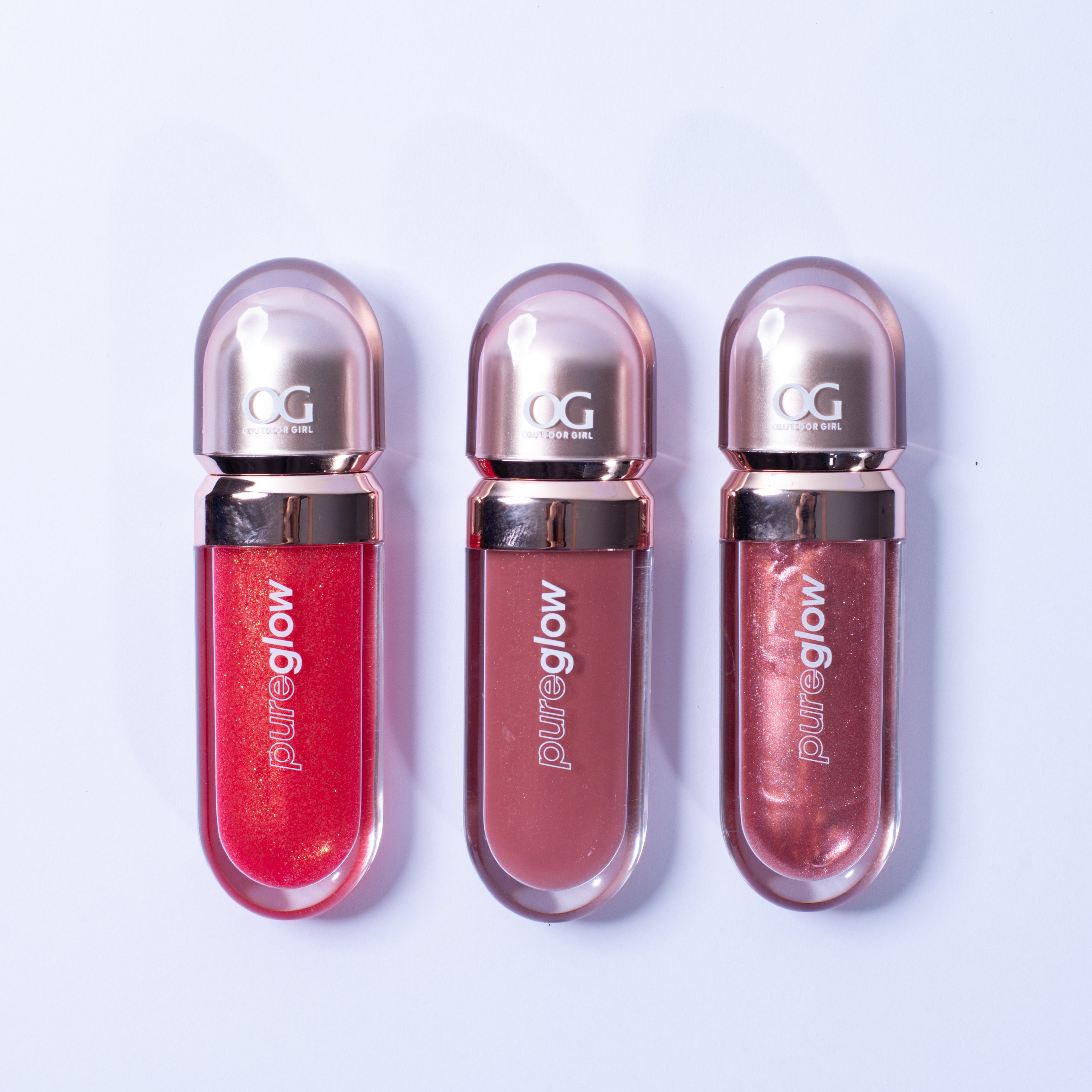 KIT GLOSS PURE GLOW X3