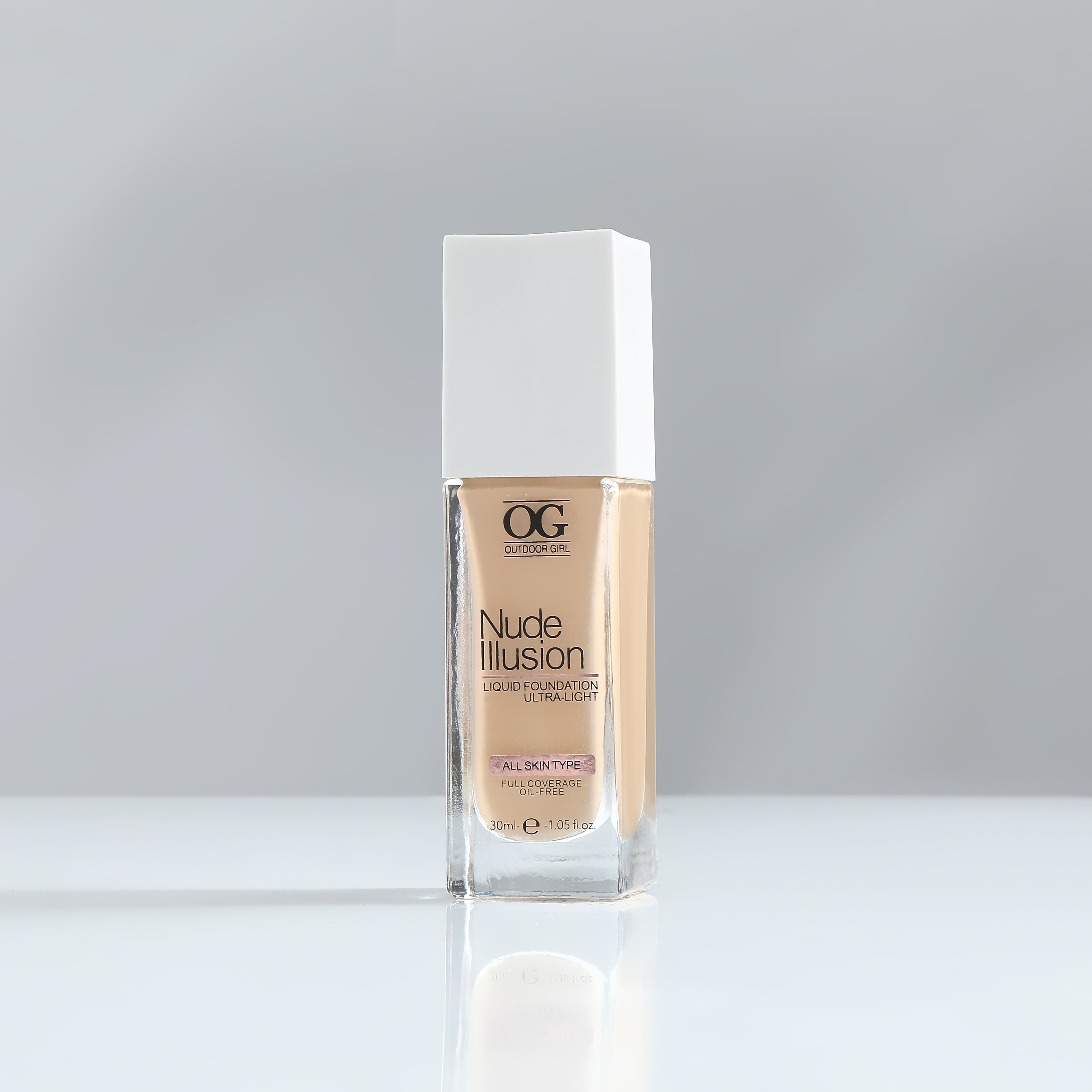 BASE NUDE ILLUSION - COBERTURA ALTA