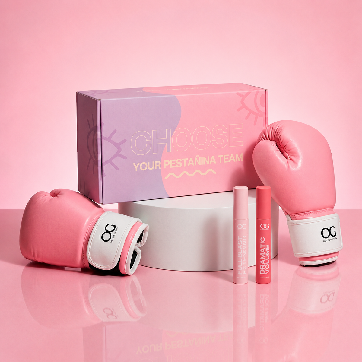 KIT PESTAÑINAS OG + GUANTES DE BOX