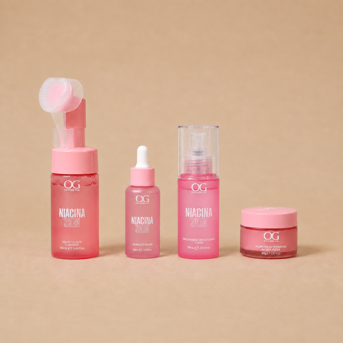 KIT DE NIACINAMIDA X4 PRODUCTOS
