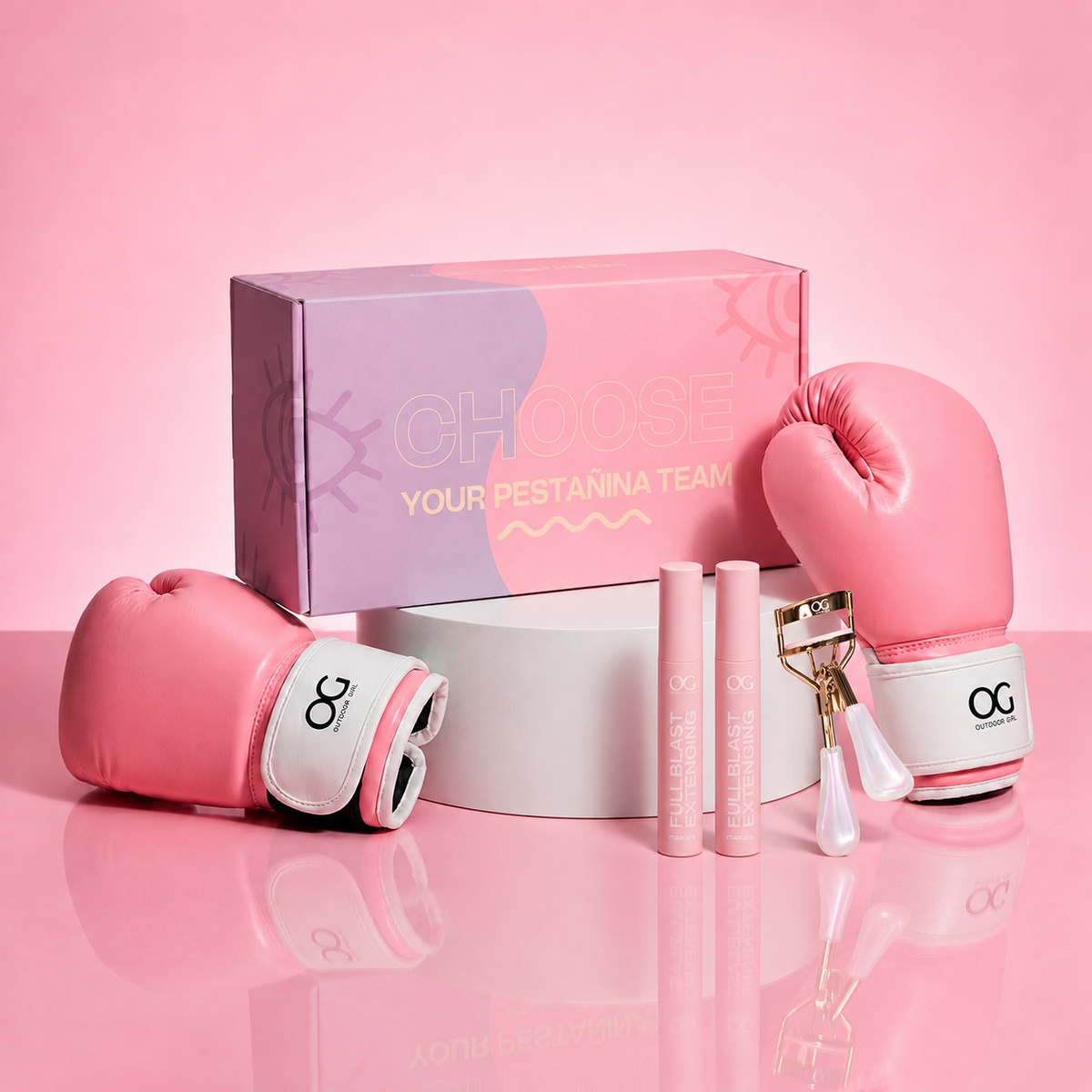 KIT PESTAÑINAS OG + GUANTES DE BOX