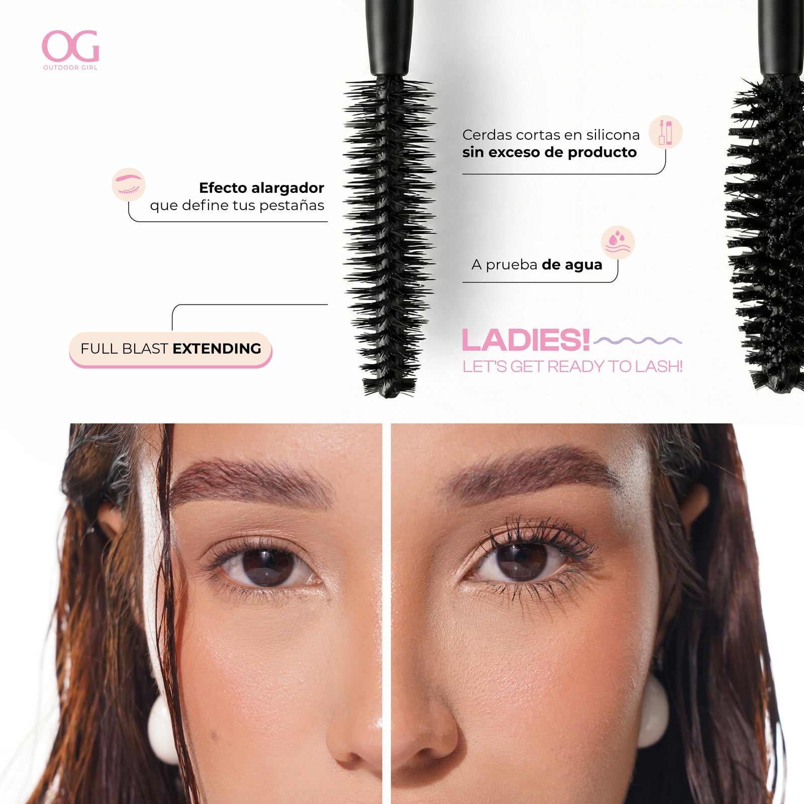 Pestañina Full Blast - Alargamiento imagen landing
